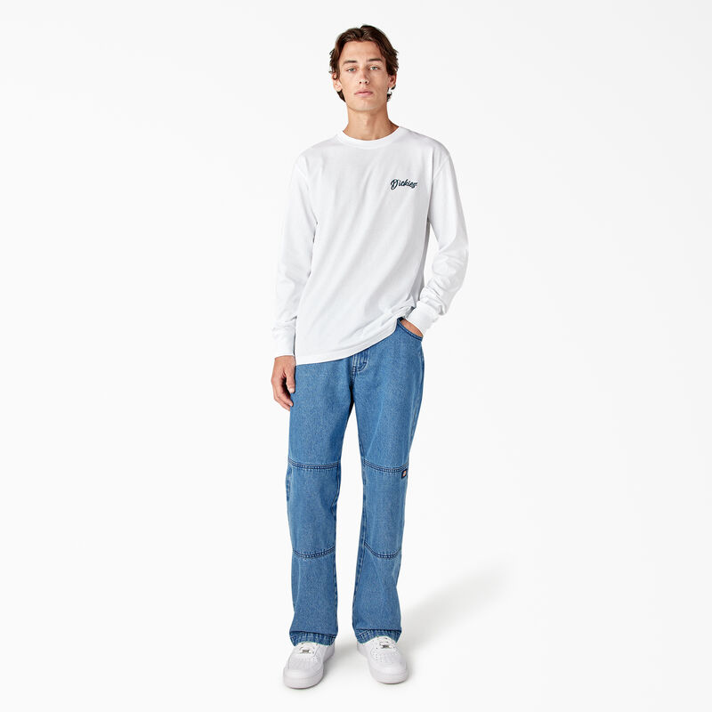Dickies Dighton Long Sleeve Graphic T-Shirt White ID-b2sRZasv