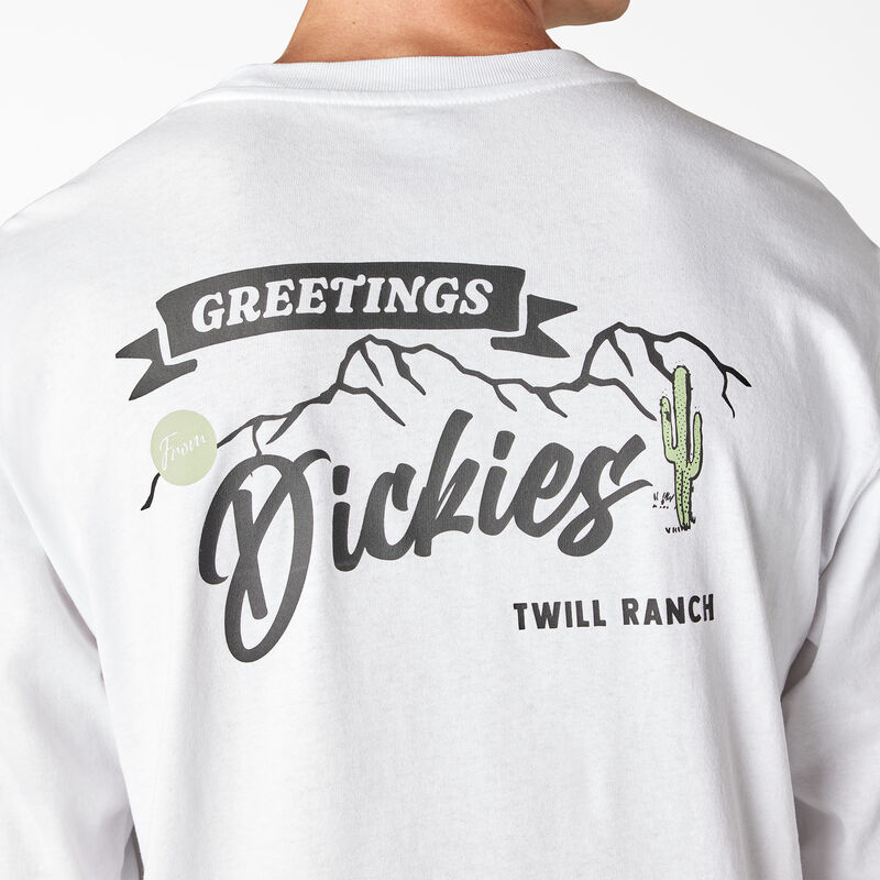 Dickies Dighton Long Sleeve Graphic T-Shirt White ID-b2sRZasv