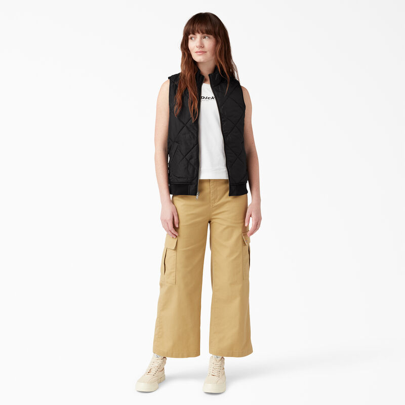 Dickies Quilted Vest Black ID-b6CCUXLi
