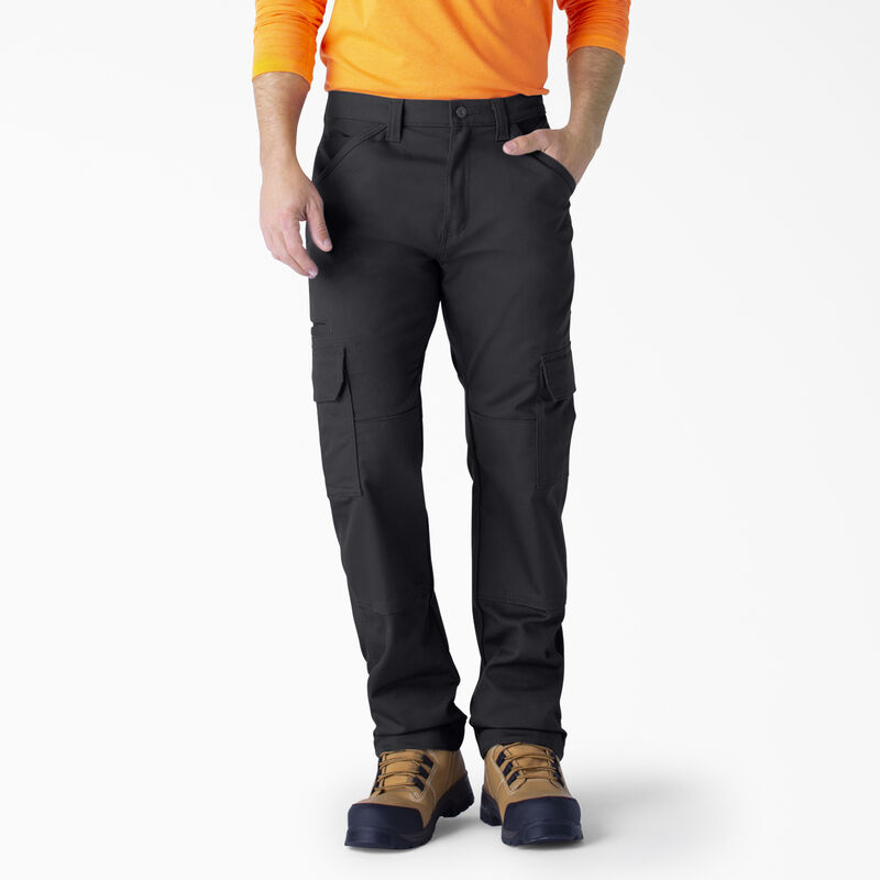 Dickies FLEX DuraTech Relaxed Fit Ripstop Cargo Pants Black ID-b7qnbfIz