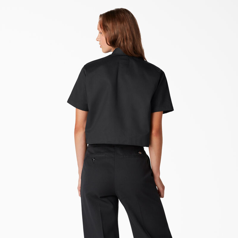 Dickies Cropped Work Shirt Black ID-b954pObb