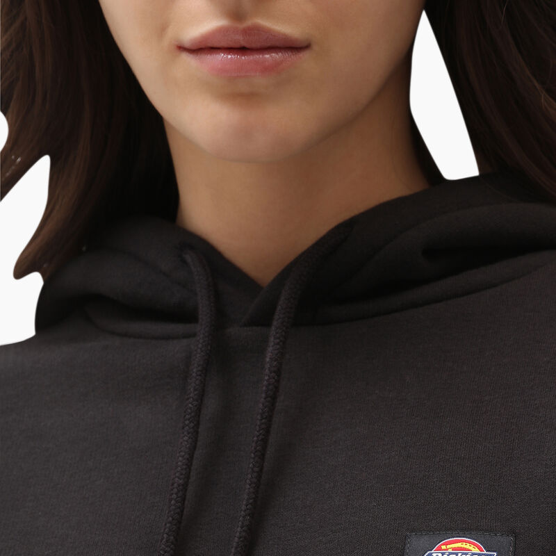 Dickies Oakport Cropped Hoodie Black ID-bMzzBQjE