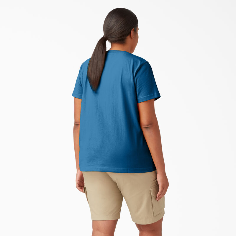Dickies Plus Heavyweight Short Sleeve Pocket T-Shirt Vallarta Blue ID-bRigp9xQ