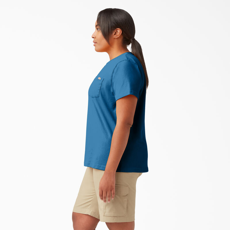 Dickies Plus Heavyweight Short Sleeve Pocket T-Shirt Vallarta Blue ID-bRigp9xQ
