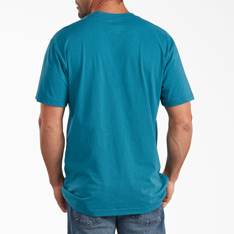 Dickies Short Sleeve Relaxed Fit Graphic T-Shirt Teal ID-bU5aWVgZ