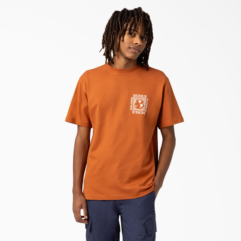Dickies Marbury Short Sleeve T-Shirt Gingerbread Brown ID-bVW2ZN4P