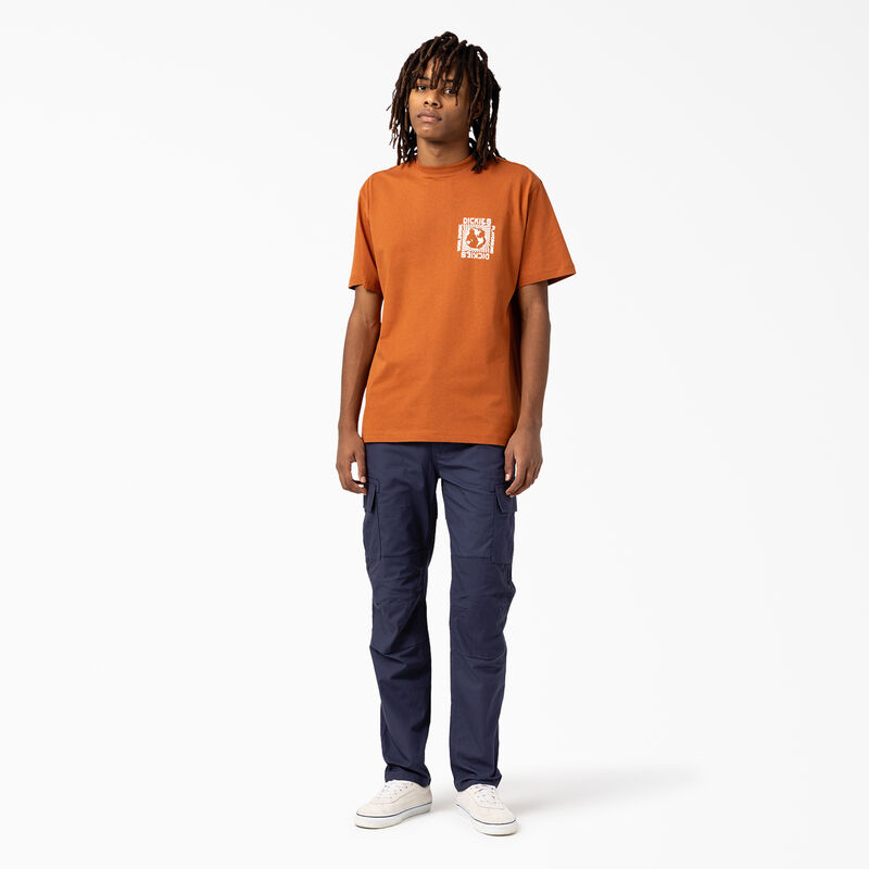 Dickies Marbury Short Sleeve T-Shirt Gingerbread Brown ID-bVW2ZN4P