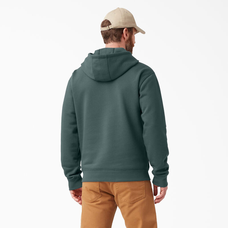 Dickies Water Repellent Logo Sleeve Hoodie Lincoln Green ID-bWp3HkI2