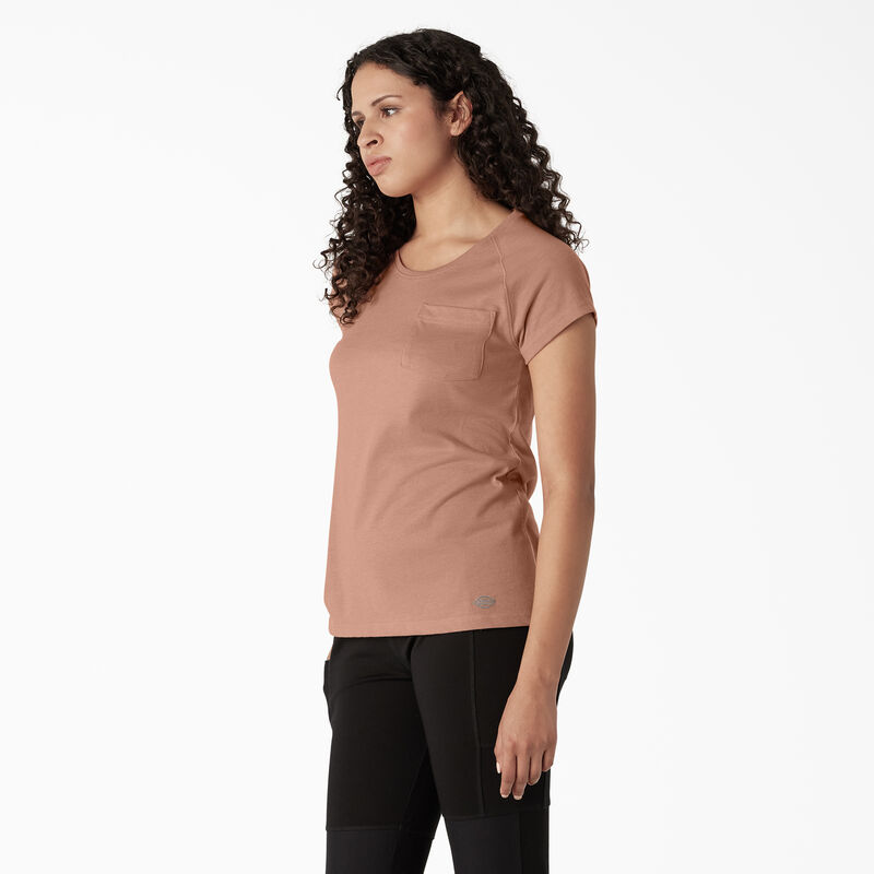 Dickies Cooling Short Sleeve Pocket T-Shirt Cork Single Dye Heather ID-bZeeqMzL