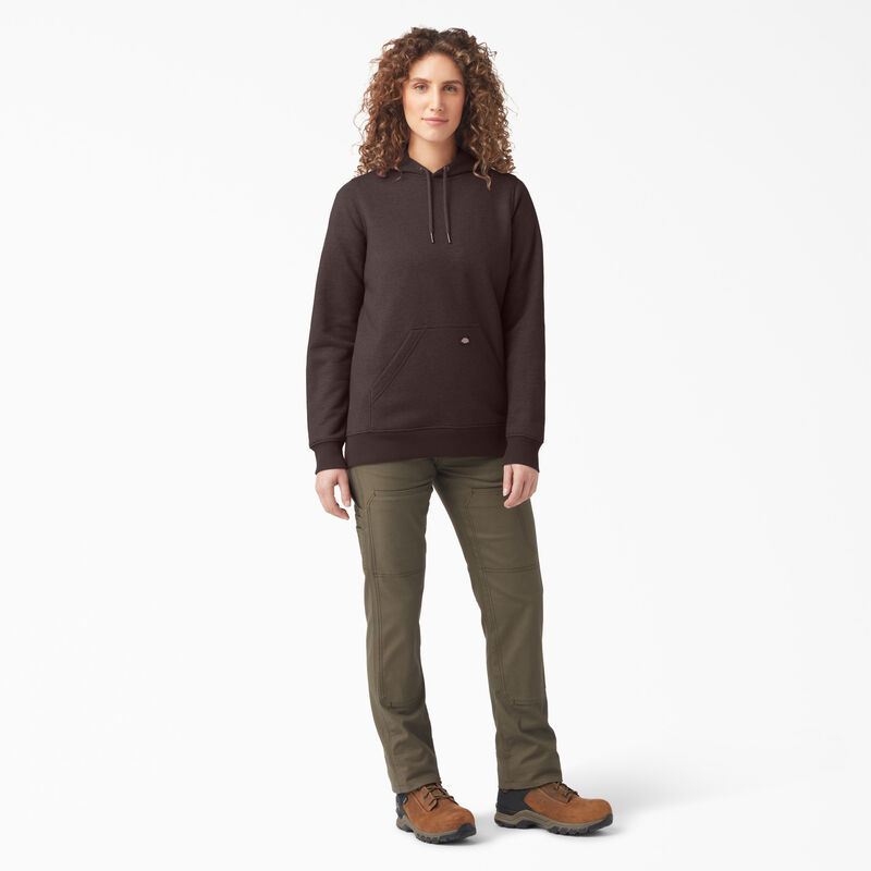 Dickies Heavyweight Logo Sleeve Pullover Chocolate Brown Heather ID-c4HLSv7F