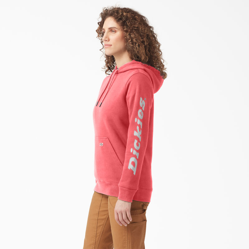 Dickies Heavyweight Logo Sleeve Pullover Tea Rose ID-c7Xbp7Qe