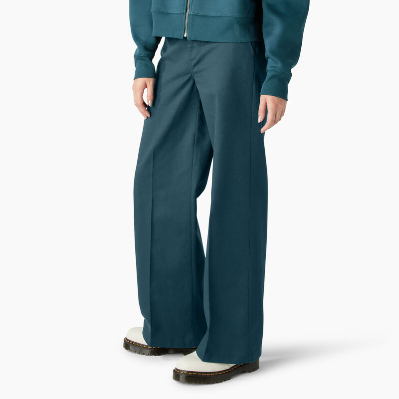 Dickies Regular Fit Wide Leg Work Pants Regular ID-c7oFCfxe