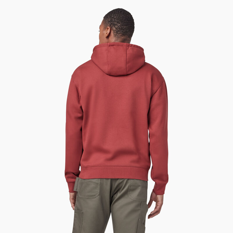 Dickies Water Repellent Logo Sleeve Hoodie Fired Brick ID-cCUZre5M