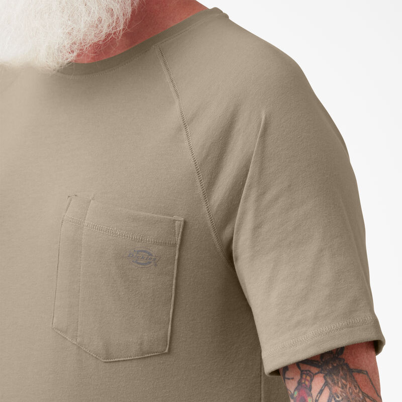 Dickies Cooling Short Sleeve Pocket T-Shirt Desert Sand ID-cFOQB4Hv