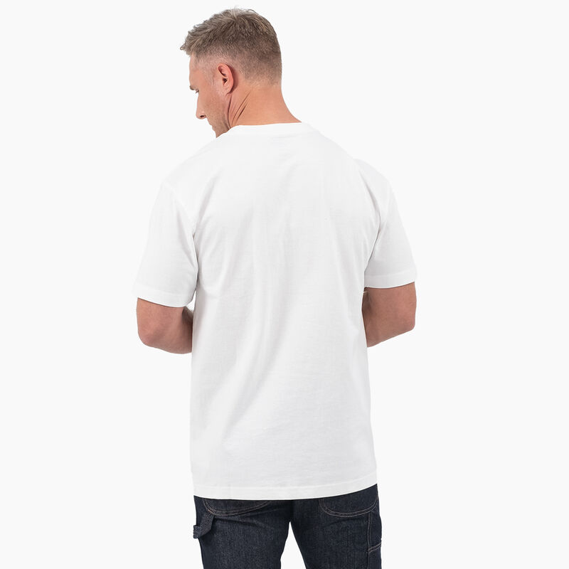 Dickies Short Sleeve Wordmark Graphic T-Shirt White ID-cJNT088X