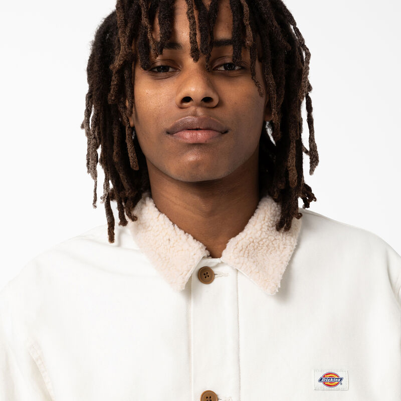 Dickies Duck Canvas High Pile Fleece Jacket Regular ID-cK0zENWm