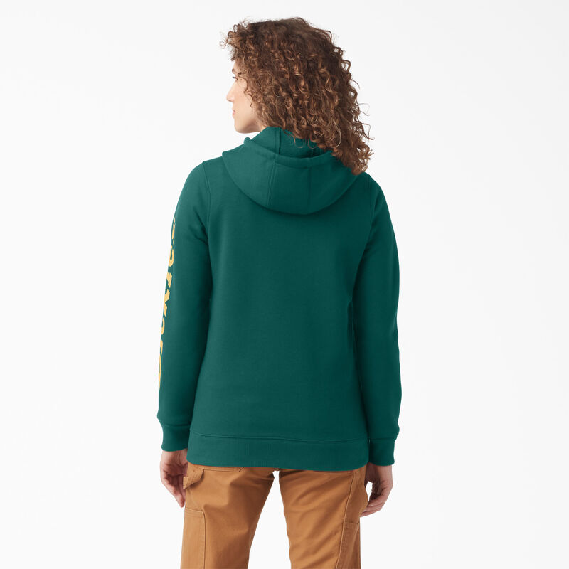 Dickies Heavyweight Logo Sleeve Pullover Forest Green ID-cOhwHaLZ