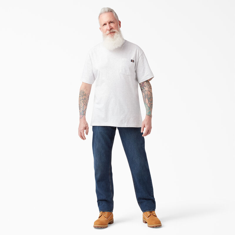 Dickies Lightweight Short Sleeve Pocket T-Shirt Ash Gray ID-cUk1XmD2