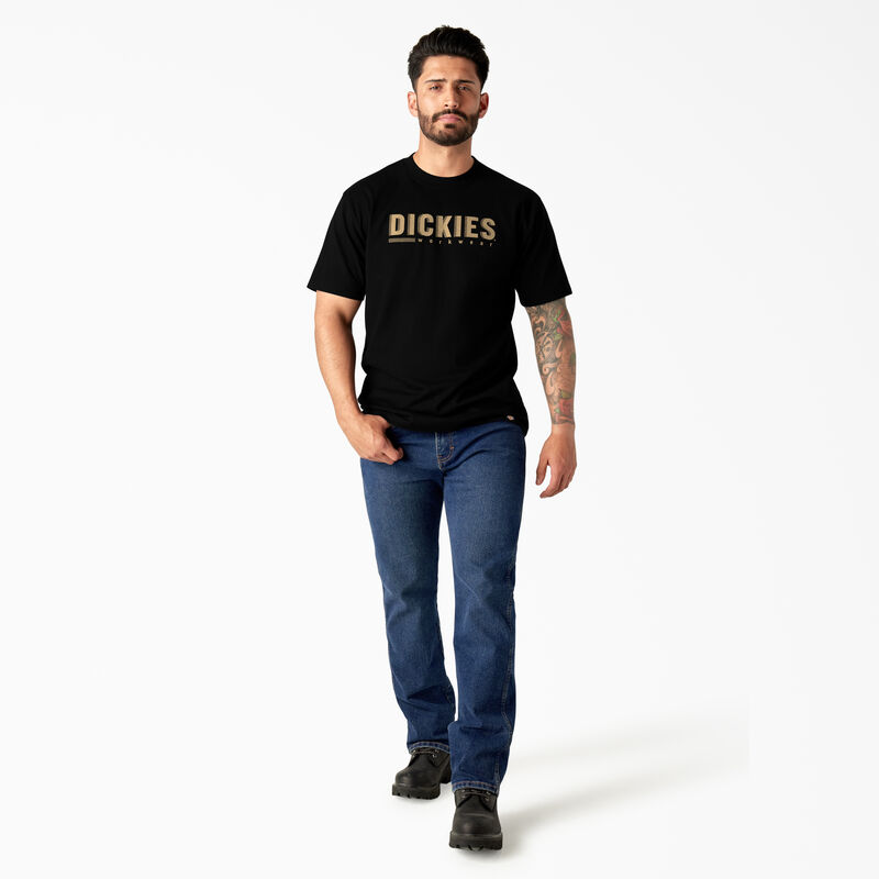 Dickies Short Sleeve Workwear Graphic T-Shirt Black ID-cVed1PZx