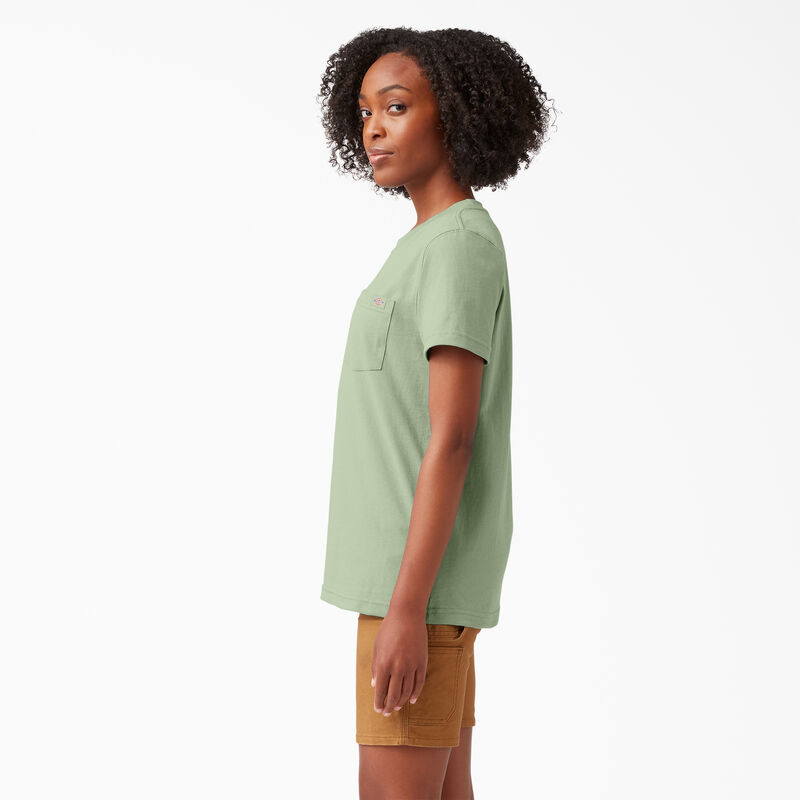 Dickies Heavyweight Short Sleeve Pocket T-Shirt Celadon Green ID-cZumSLGC