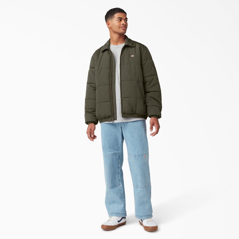 Dickies Eisenhower Puffer Jacket Military Green ID-cbtH6Q7Q