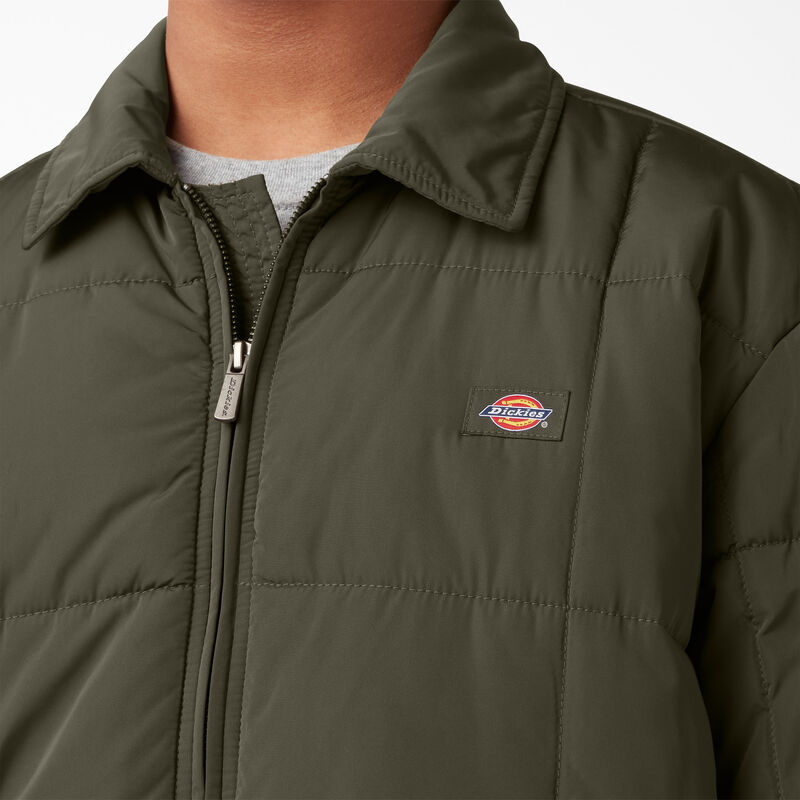 Dickies Eisenhower Puffer Jacket Military Green ID-cbtH6Q7Q