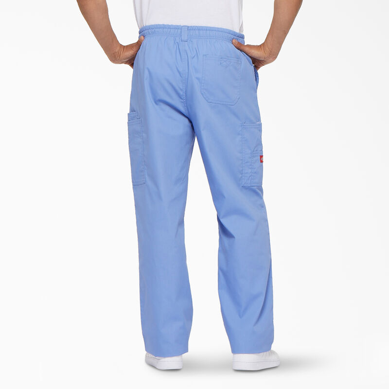 Dickies Men's EDS Signature Cargo Scrub Pants Ceil Blue ID-crV2TSge