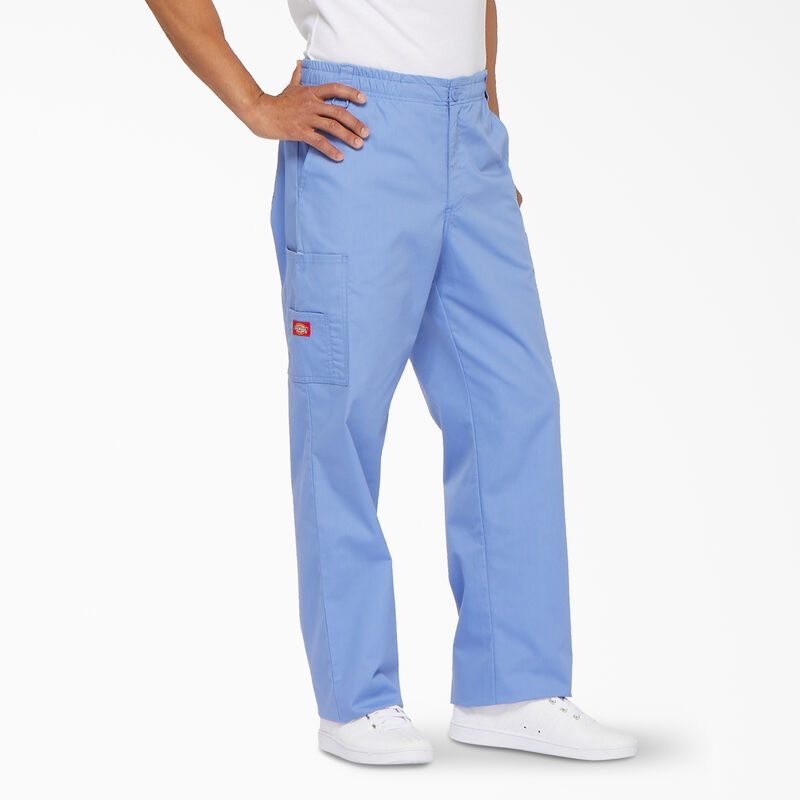 Dickies Men's EDS Signature Cargo Scrub Pants Ceil Blue ID-crV2TSge
