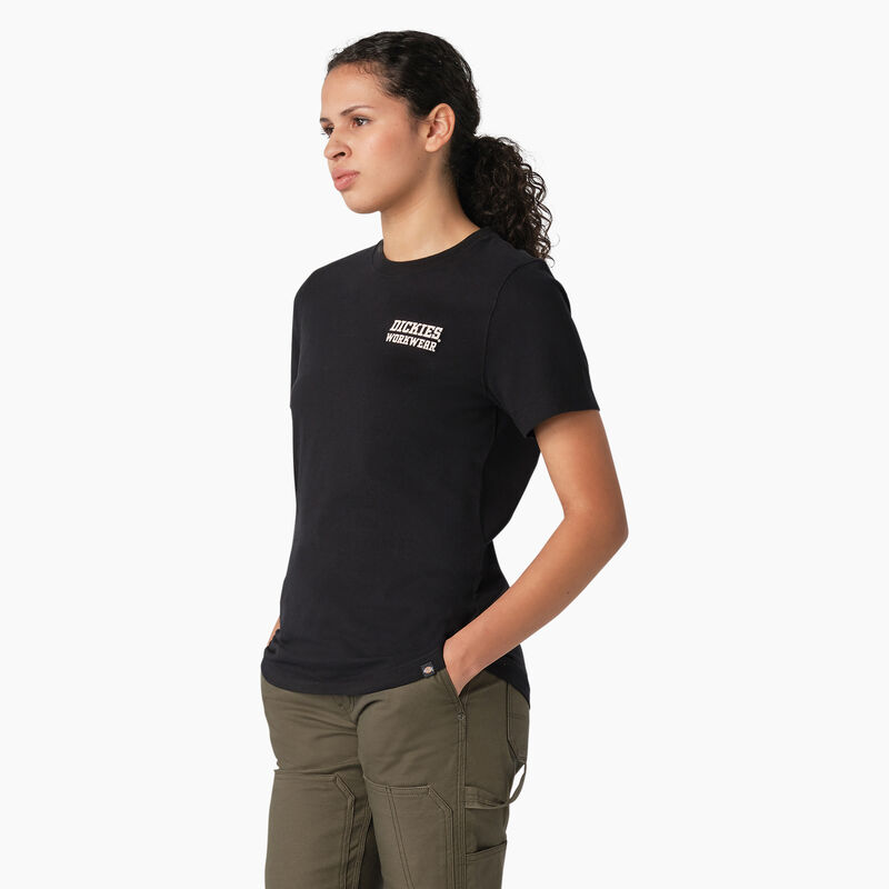 Dickies Heavyweight Workwear Graphic T-Shirt Black ID-csvLJGsC