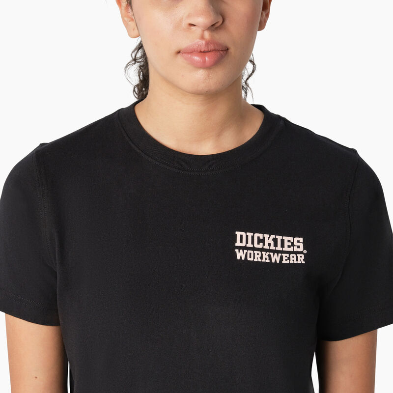 Dickies Heavyweight Workwear Graphic T-Shirt Black ID-csvLJGsC
