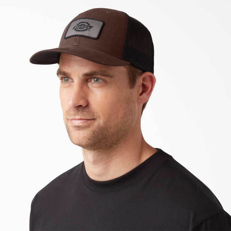 Dickies Canvas Trucker Cap Chocolate Brown ID-ctVuqNHJ