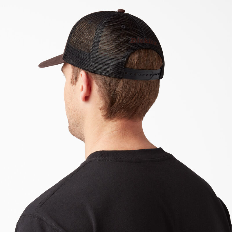 Dickies Canvas Trucker Cap Chocolate Brown ID-ctVuqNHJ