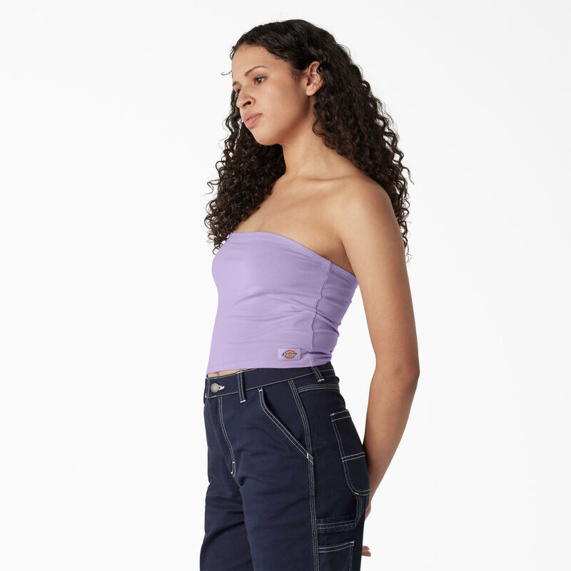 Dickies Knit Tube Top Purple Rose ID-cx0ekz2C
