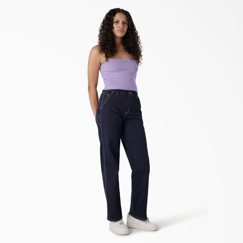 Dickies Knit Tube Top Purple Rose ID-cx0ekz2C