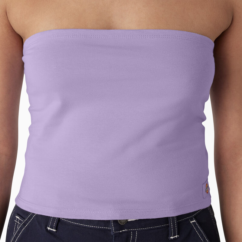 Dickies Knit Tube Top Purple Rose ID-cx0ekz2C