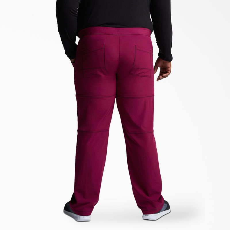 Dickies Men's Dynamix Cargo Scrub Pants Wine ID-dOFnxGoO