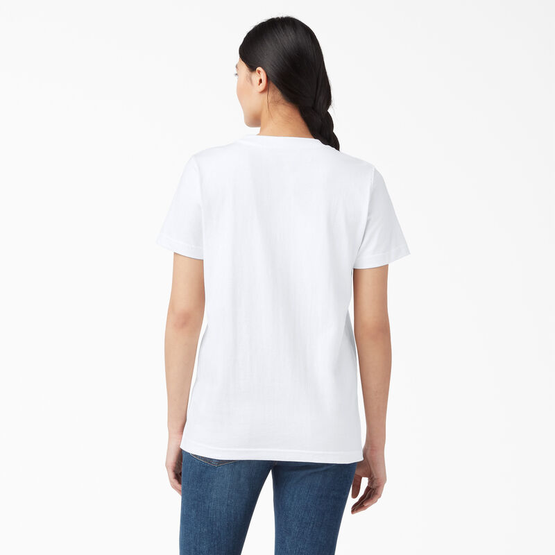 Dickies Heavyweight Short Sleeve Pocket T-Shirt White ID-dOrYdt36