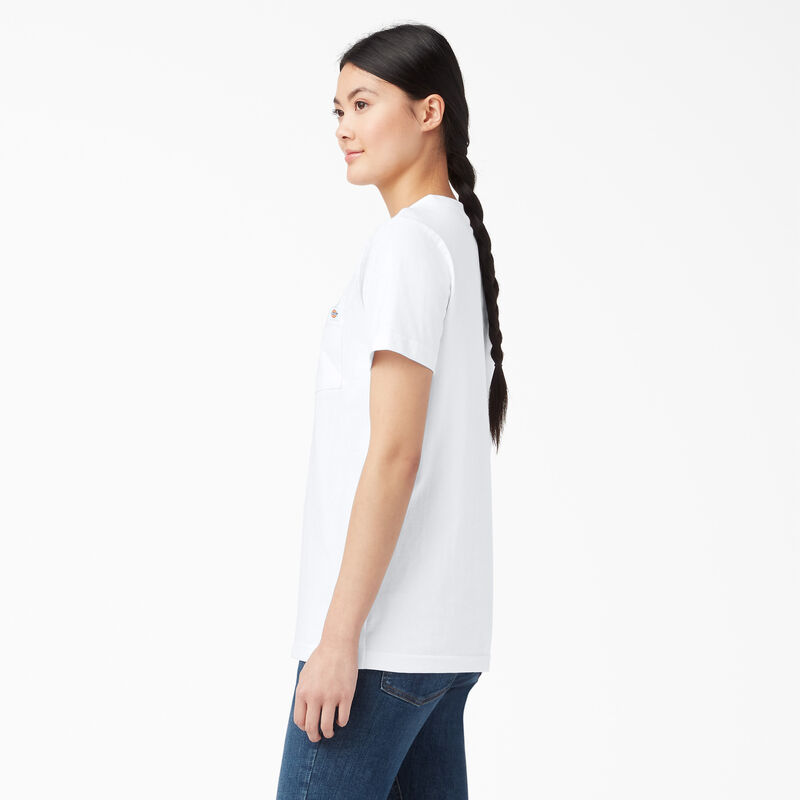 Dickies Heavyweight Short Sleeve Pocket T-Shirt White ID-dOrYdt36