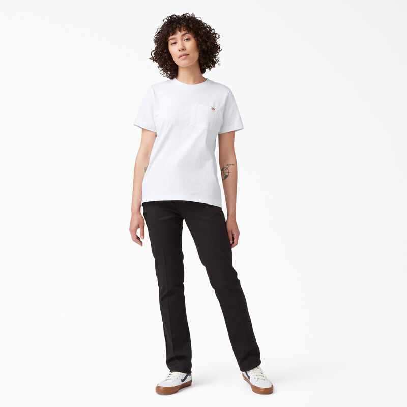 Dickies Heavyweight Short Sleeve Pocket T-Shirt White ID-dOrYdt36