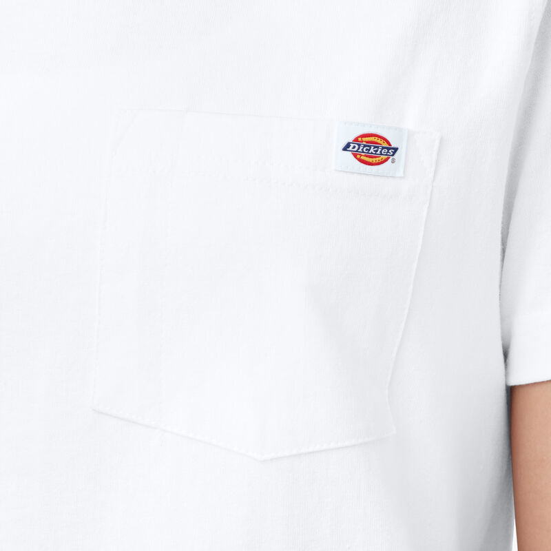 Dickies Heavyweight Short Sleeve Pocket T-Shirt White ID-dOrYdt36