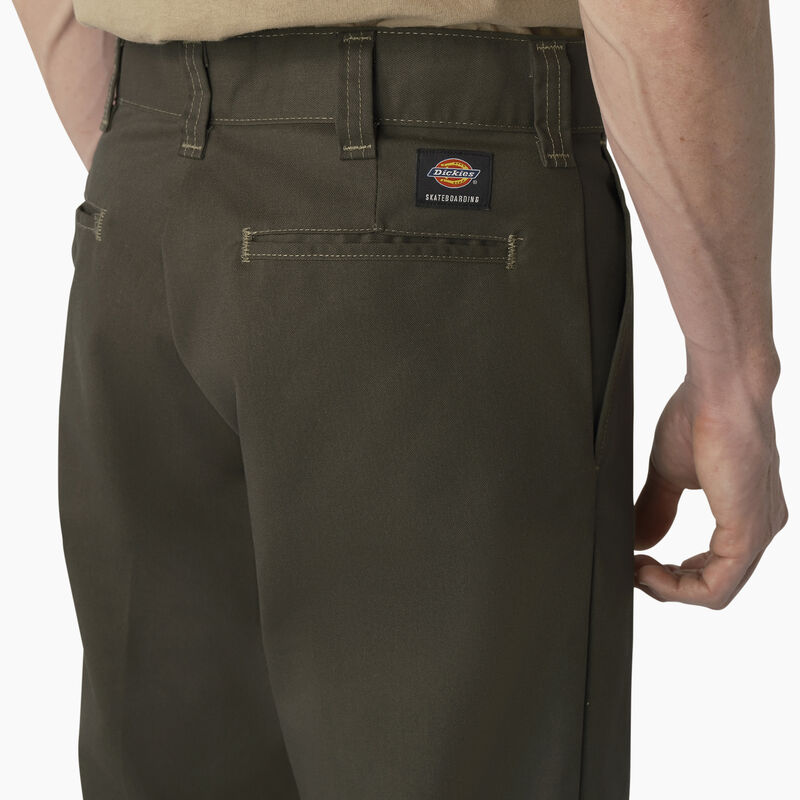 Dickies Skateboarding Regular Fit Double Knee Pants Olive Green ID-dUlfVern