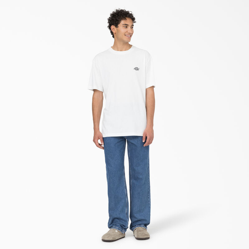 Dickies Thomasville Loose Fit Jeans Chambray Light Blue ID-dt3qzBBo
