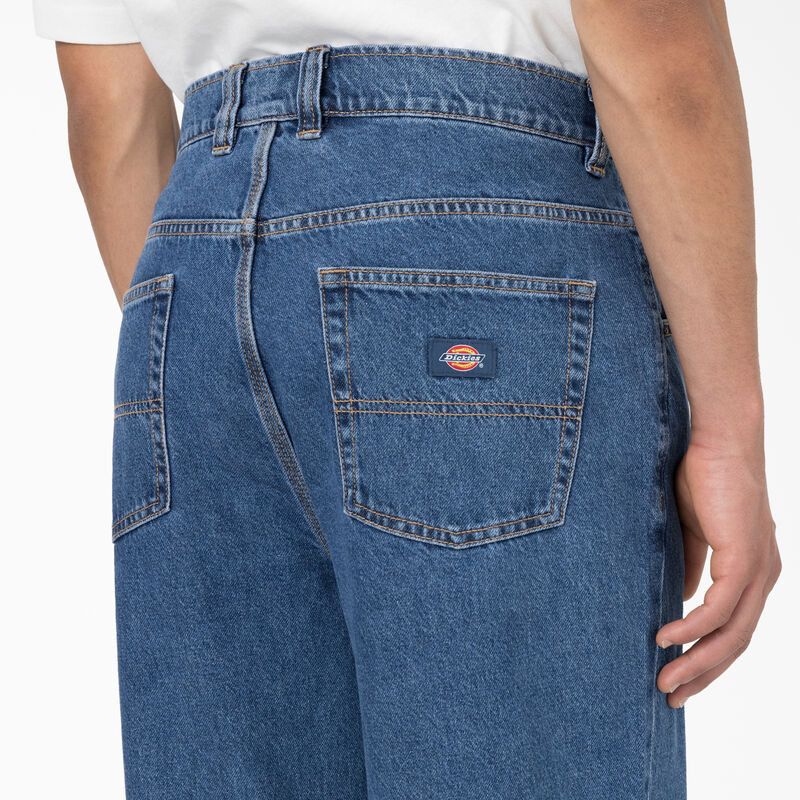 Dickies Thomasville Loose Fit Jeans Chambray Light Blue ID-dt3qzBBo