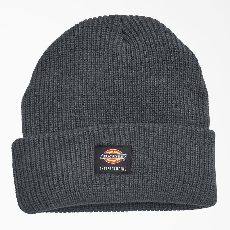 Dickies Skateboarding Cuffed Beanie Charcoal Gray ID-eEDIkdYa