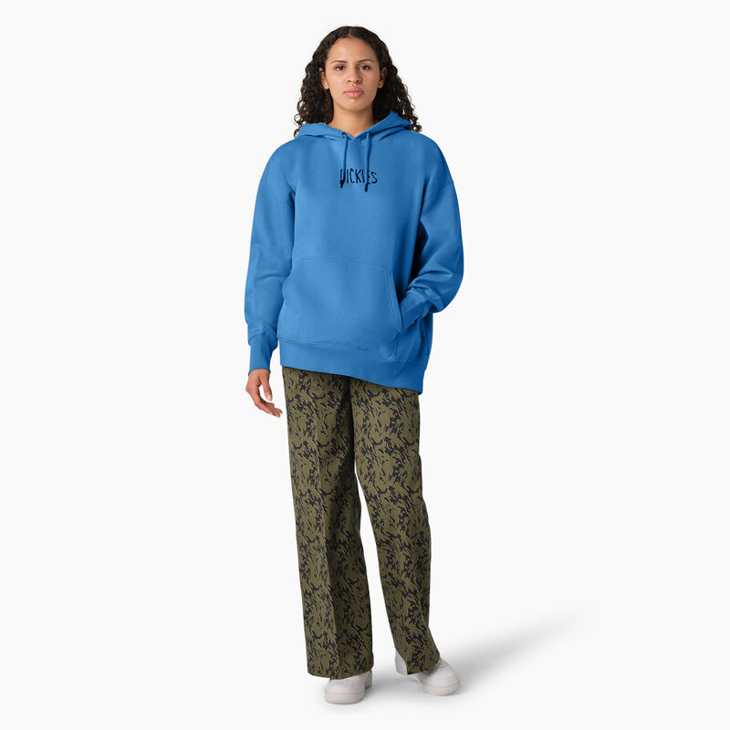 Dickies Creswell Hoodie Azure Blue ID-eSw5P0fP
