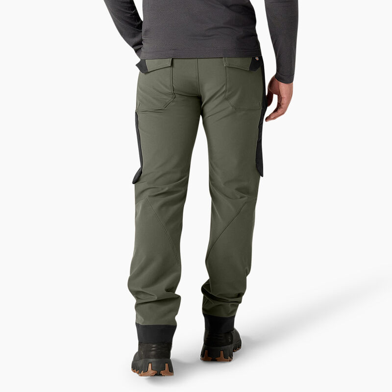 Dickies FLEX Slim Fit Double Knee Tapered Pants Moss/Black ID-eTodI9Cj