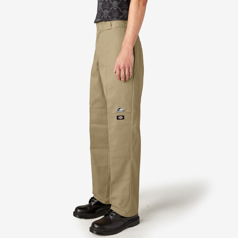 Dickies x Lurking Class Regular Fit Double Knee Pants Khaki ID-eWUBt8eO