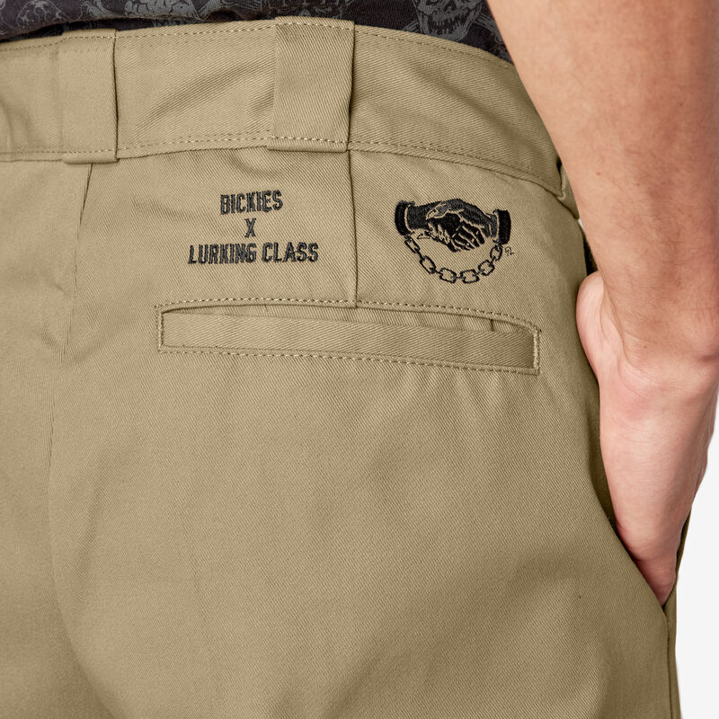 Dickies x Lurking Class Regular Fit Double Knee Pants Khaki ID-eWUBt8eO