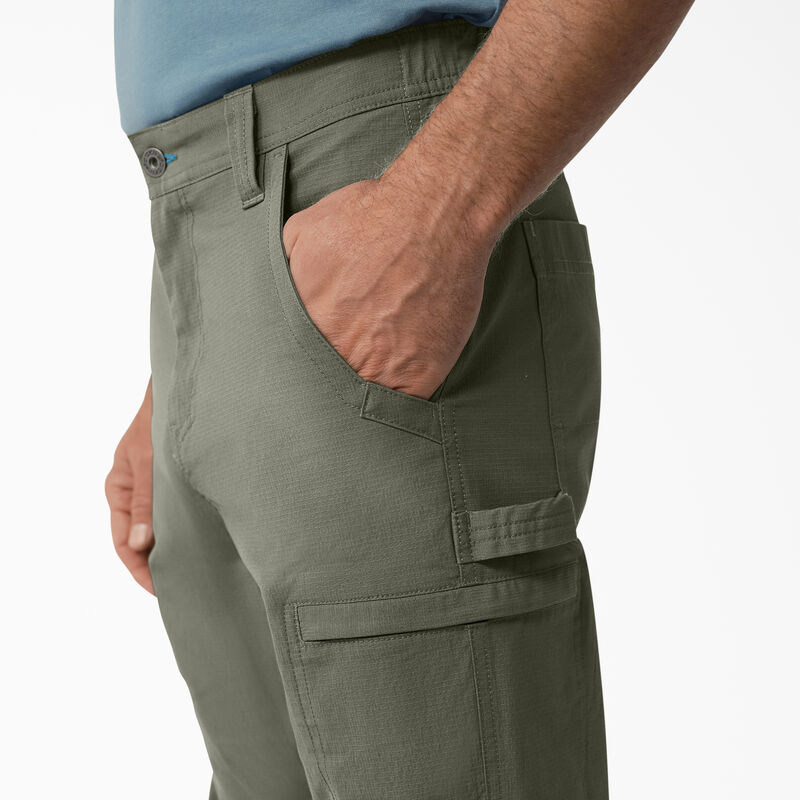 Dickies Cooling Regular Fit Ripstop Cargo Pants Moss Green ID-eaU0h92F