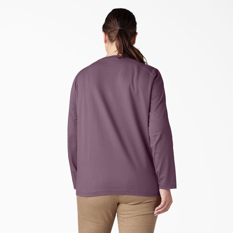 Dickies Plus Heavyweight Henley Grapeade ID-ekkTMGdL